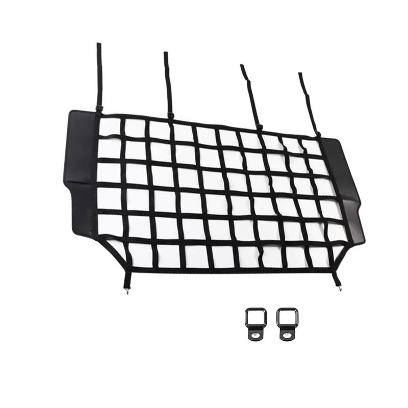 Car Rear Trunk Organizer Isolation Cargo Net Trunk Safety Mesh For Jeep Wrangler JK JL Gladiator JT 2007 2008 2009 2010-2024