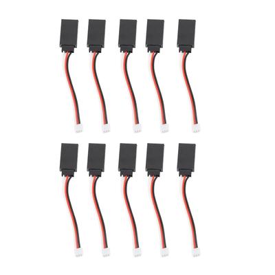10 Pcs 3 Pin Servo Extension Cable Male To Female Connector Servo Conversion  Wire for RC Model