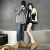 2024 Women's Genuine Leather Snow Boots: Short, Warm Bread Style Cotton Footwear with Plus Velvet