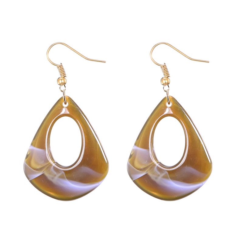 LOVBEAFAS Drop Dangle Acrylic Earrings for women kolczyki Fashion Simple Korean Geometric Hanging Bohemian Earring Jewerly