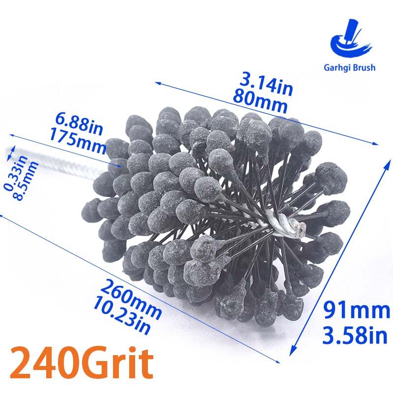 HOT SALE 105MM Cylinder Hone Brushes Flexible Bore Rotary Honing Tool Engine Camshaft Motorcycle Car Grinding Deburring Metal