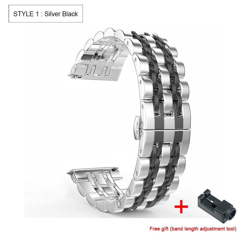 Metal Stainless Steel Classic Wrist Strap for HUAWEI WATCH GT 2 46mm 42mm Band Bracelet Watchband for HONOR Magic WristBand