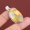 Maligano Jasper Pendant 925 Sterling Silver Pendant Handmade Elegant Pendant Maligano Jasper Gemstone Jewelry Stylish Pendant Gifts For Him