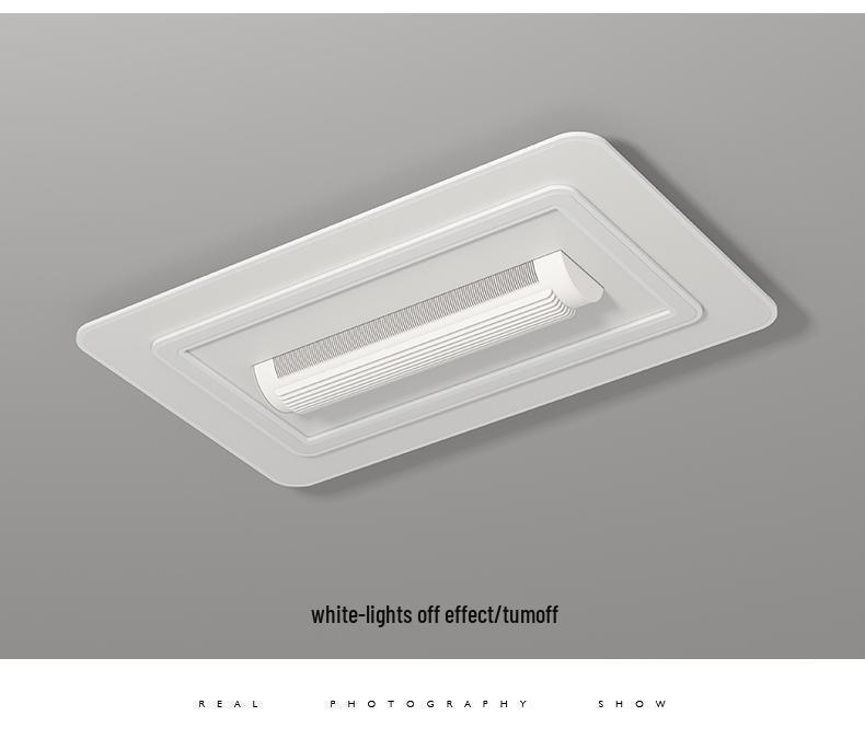 2024 Smart Full Spectrum Ceiling Light with Voice-Controlled Leafless Fan