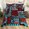 Bicycle Motocross Racer Mountain Bike Comfortable Duvet Cover Pillowcase Bedding Set Children Bedroom Decoration Home Textile