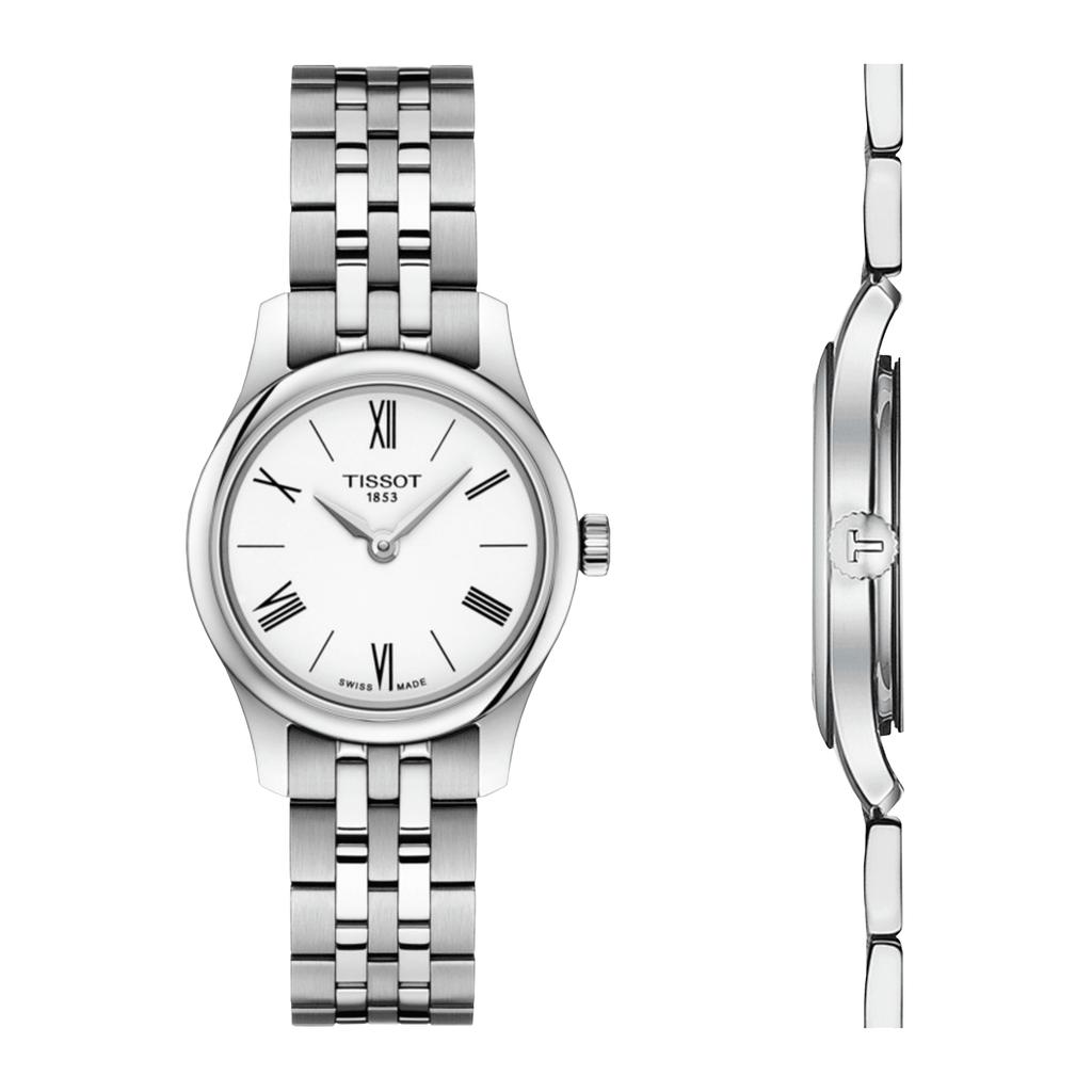 Tissot Stainless Steel White Dial Men's Fashion Watch T063.009.11.018.00