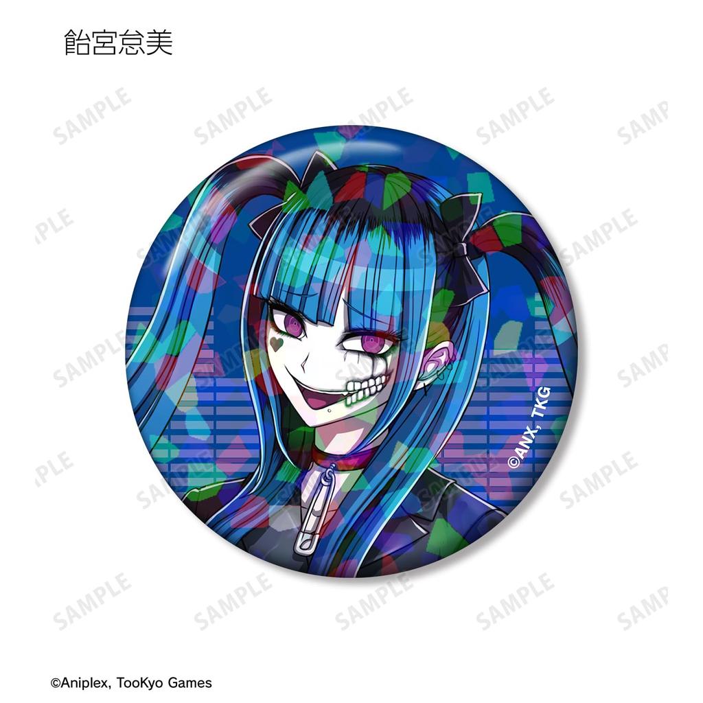 HUNDRED LINE Final Defense Academy Original Rock Band Trading Hologram Badges Box of 8 Ver.