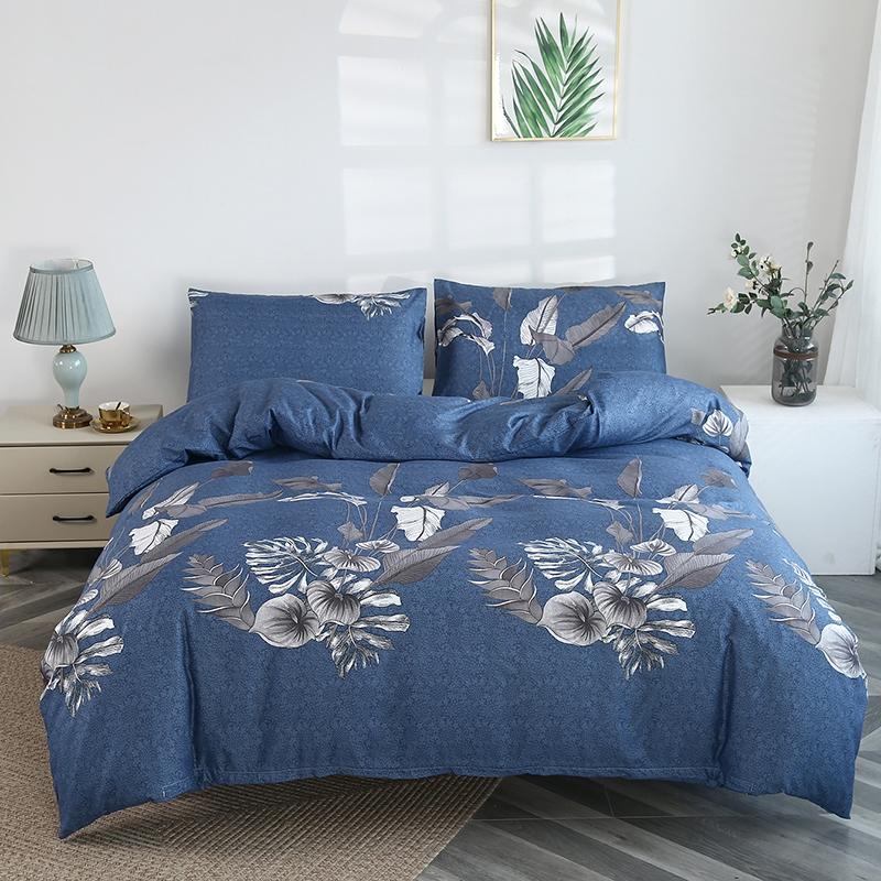 Reversible Summer Blossom Single Twin Full Queen Duvet Cover Set