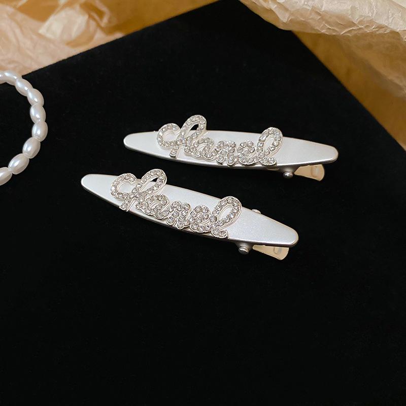 Holiday style retro silver diamond-encrusted wind fringed hair accessories ethnic style bangs hairpin BB clip headgear travel