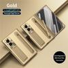 For Samsung Galaxy Z Fold 8 Case Hard PC Plating Hinge Protectin Bracket Cover for ZFold 8 Fold8 with S Pen Slot Screen Funda