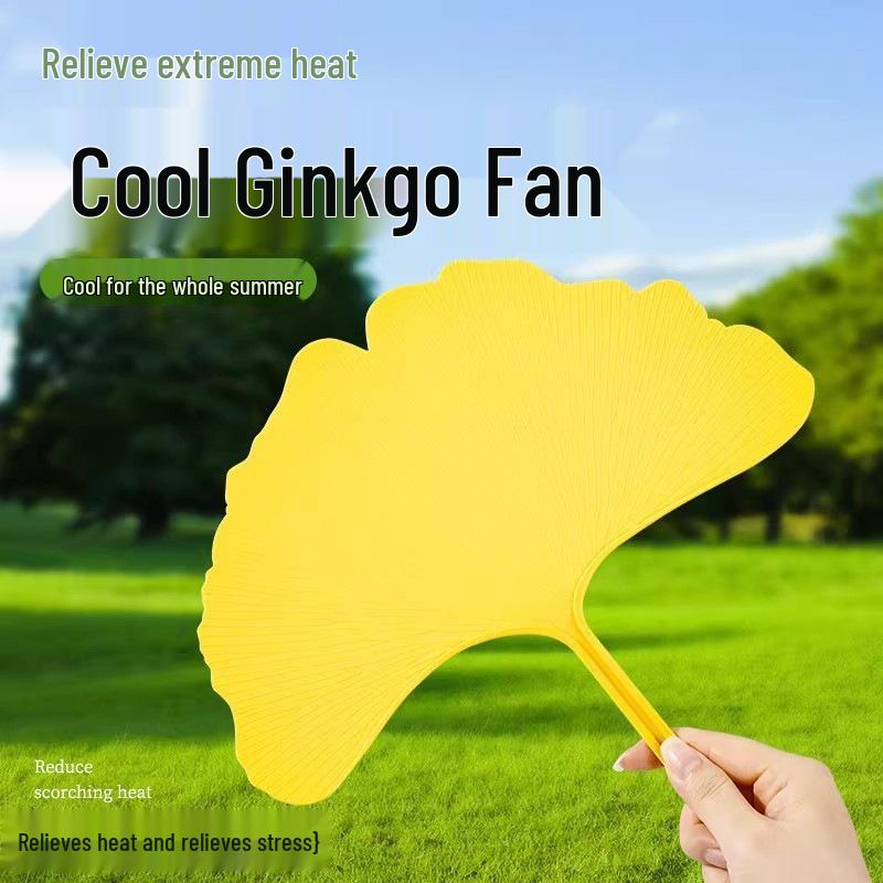 Artistic Style Durable Round Fan - Summer Essential for Students