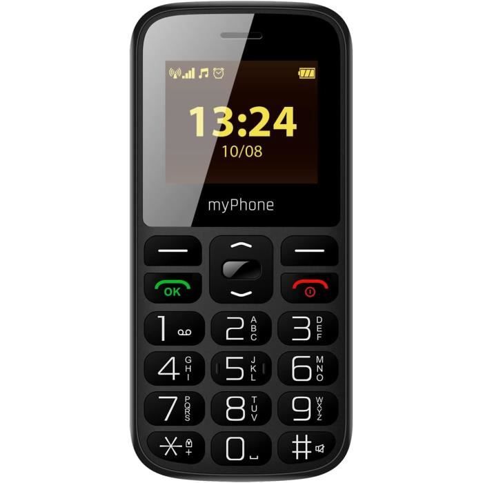 Téléphone - MP MYPHONE - Halo A+ - Écran 1,77 pouces - Batterie 800 mAh - Bouton SOS