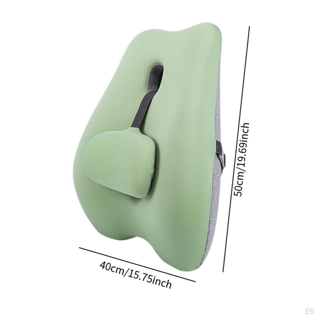 Ergonomic Back Cushion, Seat Cushion for Office And Car