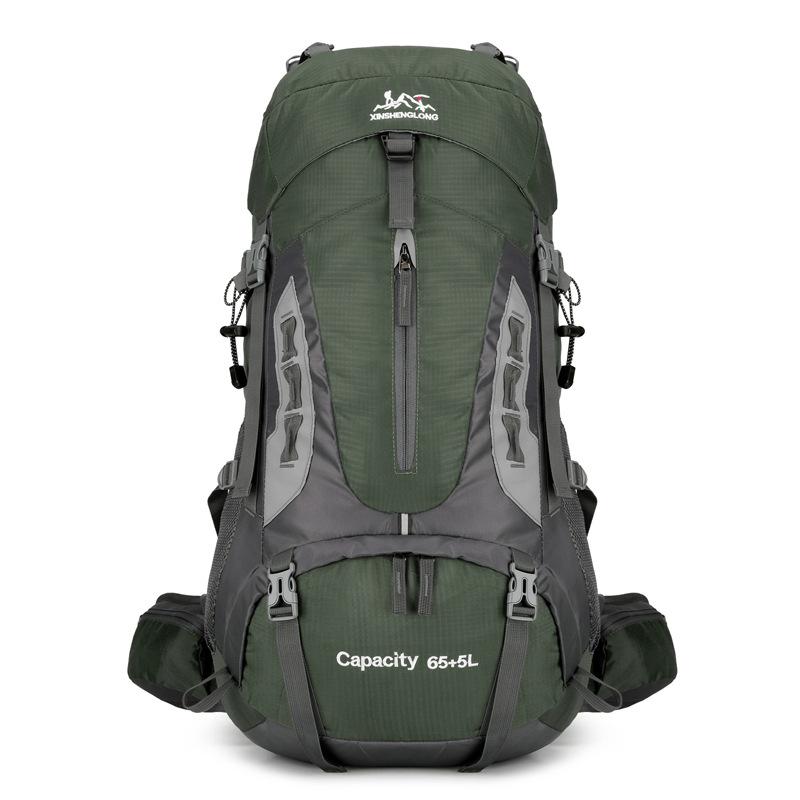 70L Camping Backpack Travel Bag Climbing Men Women Hiking Trekking Bag Outdoor Mountaineering Sports Bags Hydration Luggage Pack