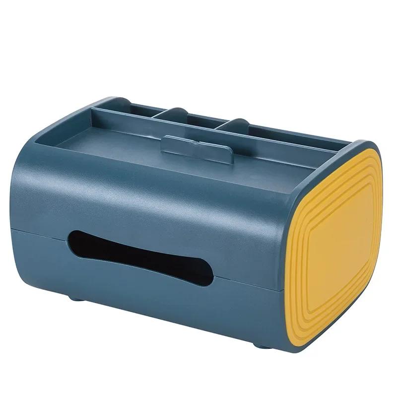 Large Tissue Box Home Living Room Pumping Box Creative Simple Multifunctional Tissue Tube Remote Control Storage Box