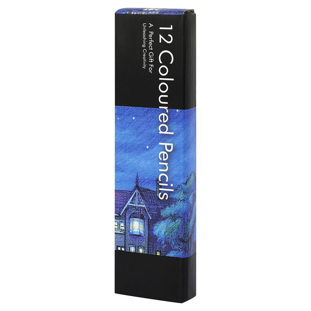 Colored Pencils Set, 12/36//72 Colors Oil-Based Colored Pencils with 3.0mm Smooth, Basswood Body for Adult Coloring and Sketching