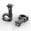 Motorbike Headlight Spot Light Handlebar Fork Mount Bracket Relocation Clamp CNC