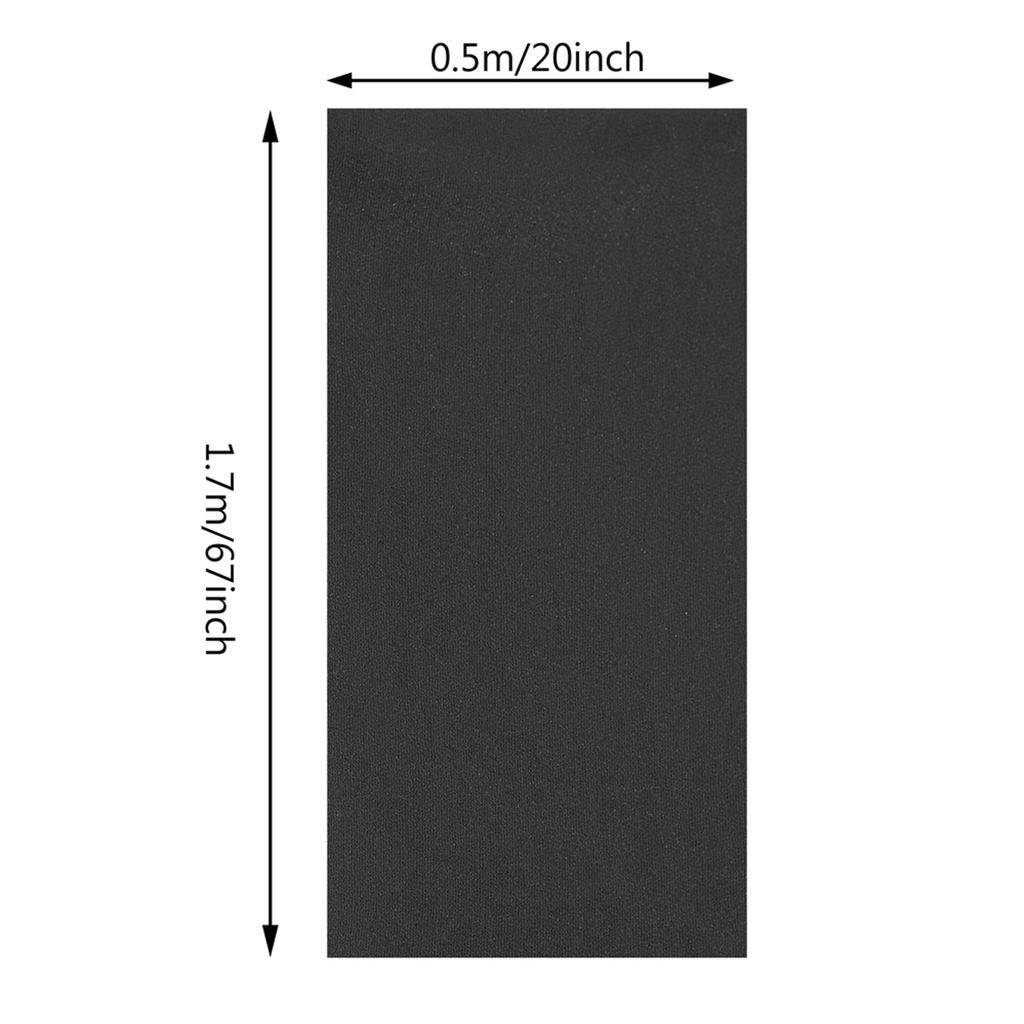 Dustproof Protective Speaker Grill Cloth Stereo Gille Fabric Speaker Mesh Cloth Black 1.7mx0.5m