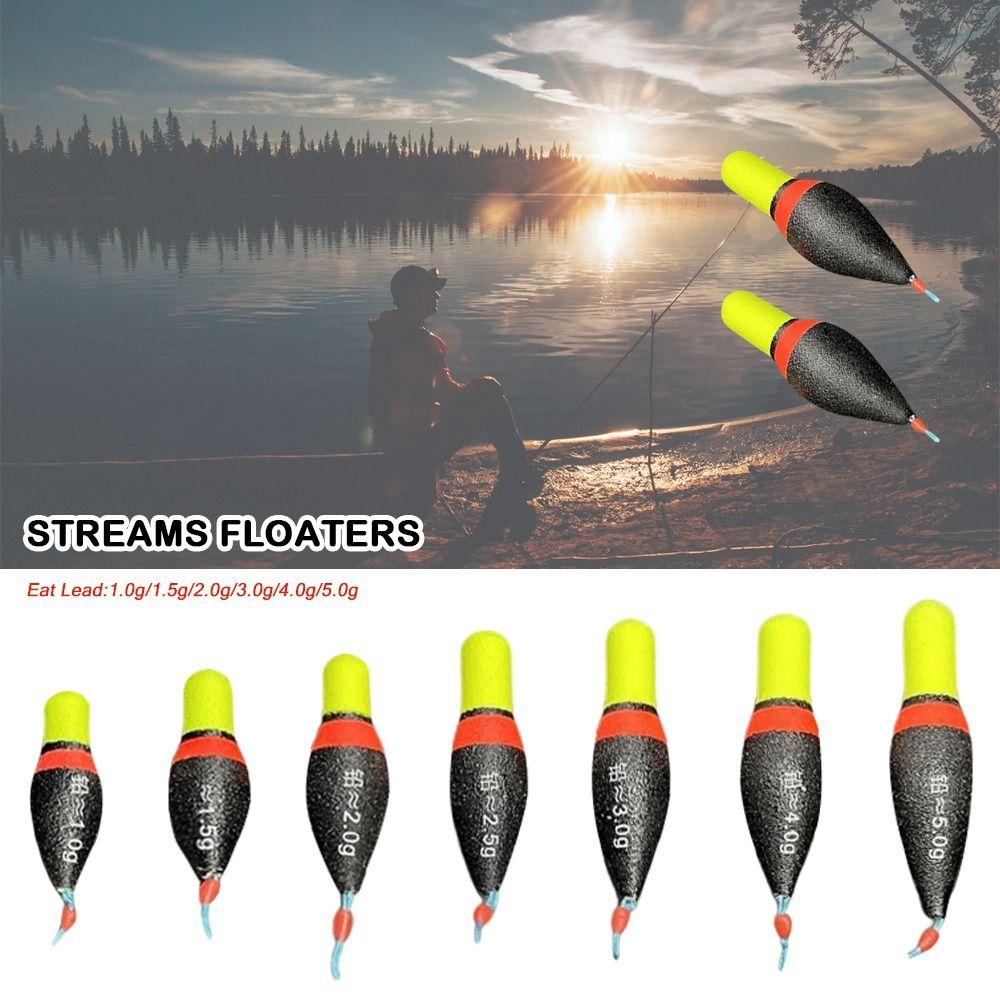 4pcs Nanomaterials Streams Floaters Superfine Buoy 2024 Fishing Tackle Ice Fishing Accessory