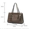 Guangzhou New Design Niche Retro Women's Bag Leather Handbag Commuter Shoulder Portable Tote Bag Daiga
