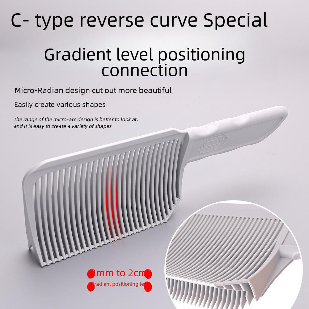 Grenzüberschreitender Friseur Gradient Haarschneide- und Stylingkamm