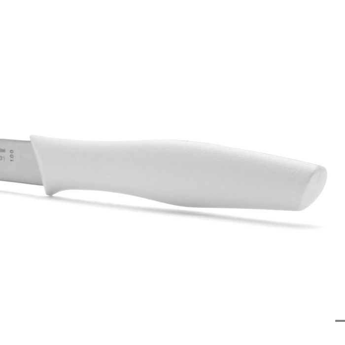 Couteau Mondador Arcos Nova 188524 Acier Inoxydable Nitrum Et Mango Polypropylène, Lame Blanche De 8,5 Cm Avec Couvercle De Lame Et