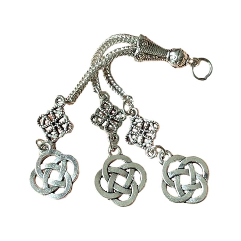 Antique Silver Plated Necklace Connectors Metal Brushes Pendant Accessories DIY Handmade Jewelry Making Supplies