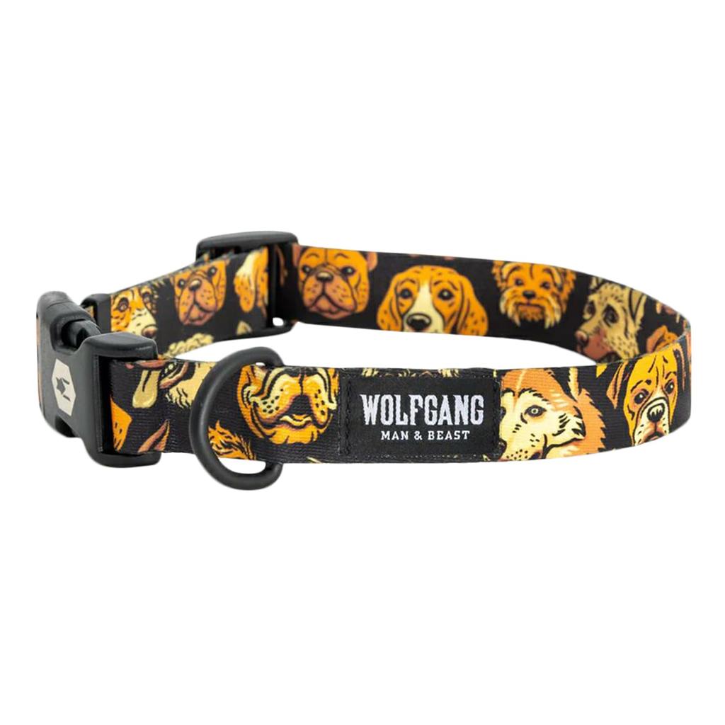WOLFGANG MugShot Size Wide x Neck Circumference Medium Collar, M, 2.5cm 30-45cm [For Dogs]
