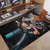 Custom Rug Erling Haaland Pattern Print Name Text Soft Non‑Slip Floor Carpet for Home Indoor Decoration