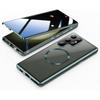 Suitable for Samsung S25U Magneto S24ultra Magsafe Mobile Phone Case Metal Glass Guard Clasp