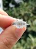 Bague Rectangle Zircon Magnifique Brillante en Argent Sterling 925 Pour Femmes Fiançailles Mariage Romantique Luxe Haute Qualité Bijouterie Fine