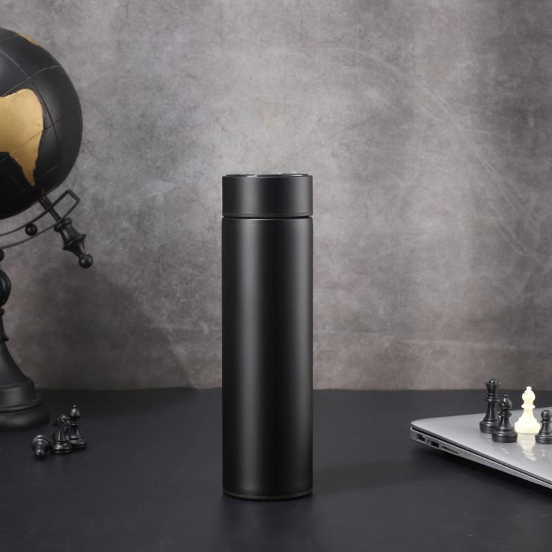 Stainless Steel Vacuum Insulated Travel Mug With Tea Strainer 500ml Office Home Gift