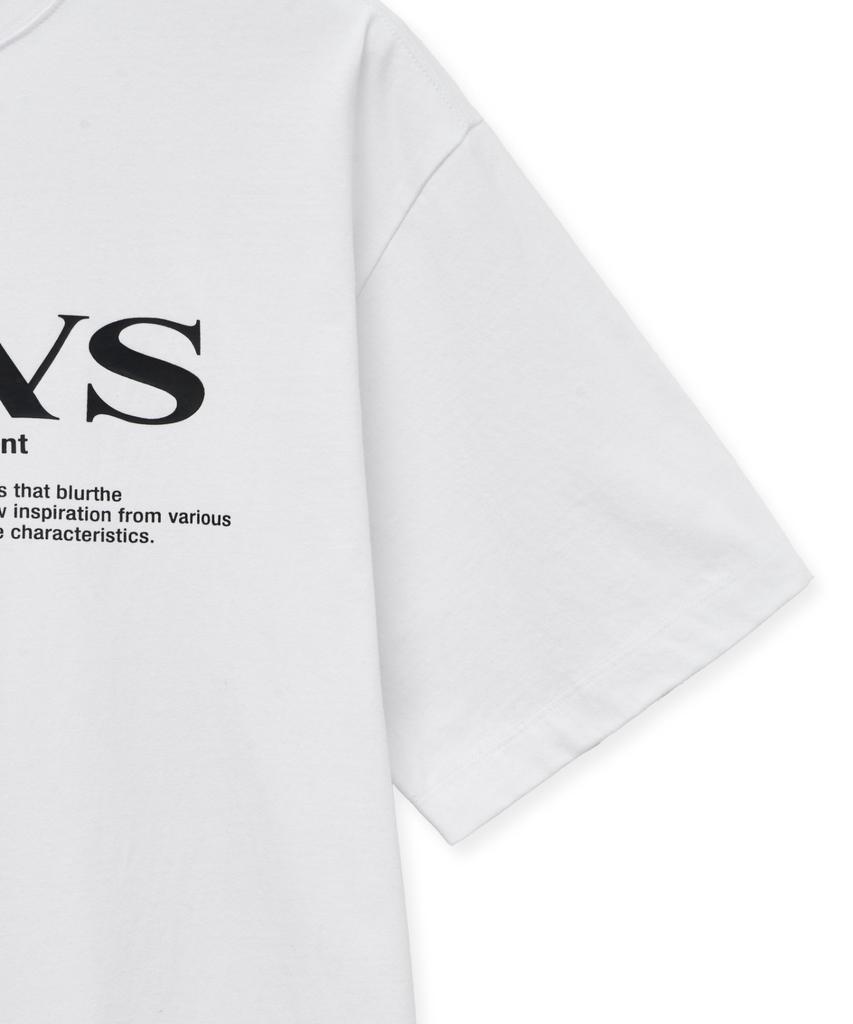 IDWS Logo Printed T-Shirt White