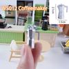 1:Accessori Macchina del Caffè in Miniatura per Casa delle Bambole Scala 1:12 Frullatore Spremiagrumi Modello Elettrodomestico Arredamento per Bambole Giocattolo Mini Cucina
