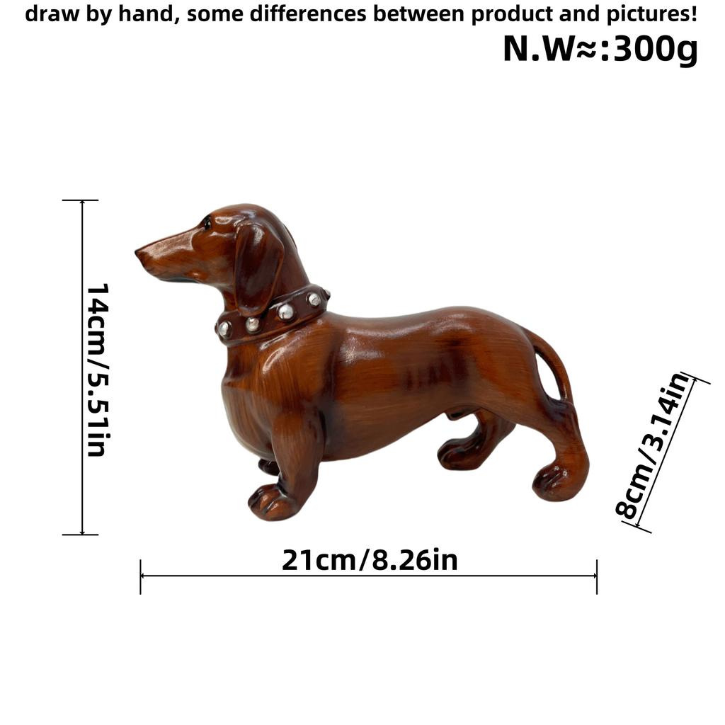 Amerikanische Schlichte Tierornamente Büro Schreibtisch Figur Kunstharzhandwerk Heim Weiche Dekoration Verandadekorationen