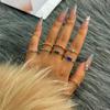 Trendy Women's Diamond Inlaid Niche Design Ring – Simple, Cold Style for Index Finger
