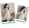 Girls' Stylish Knit Wool Dress for Spring & Autumn 2025