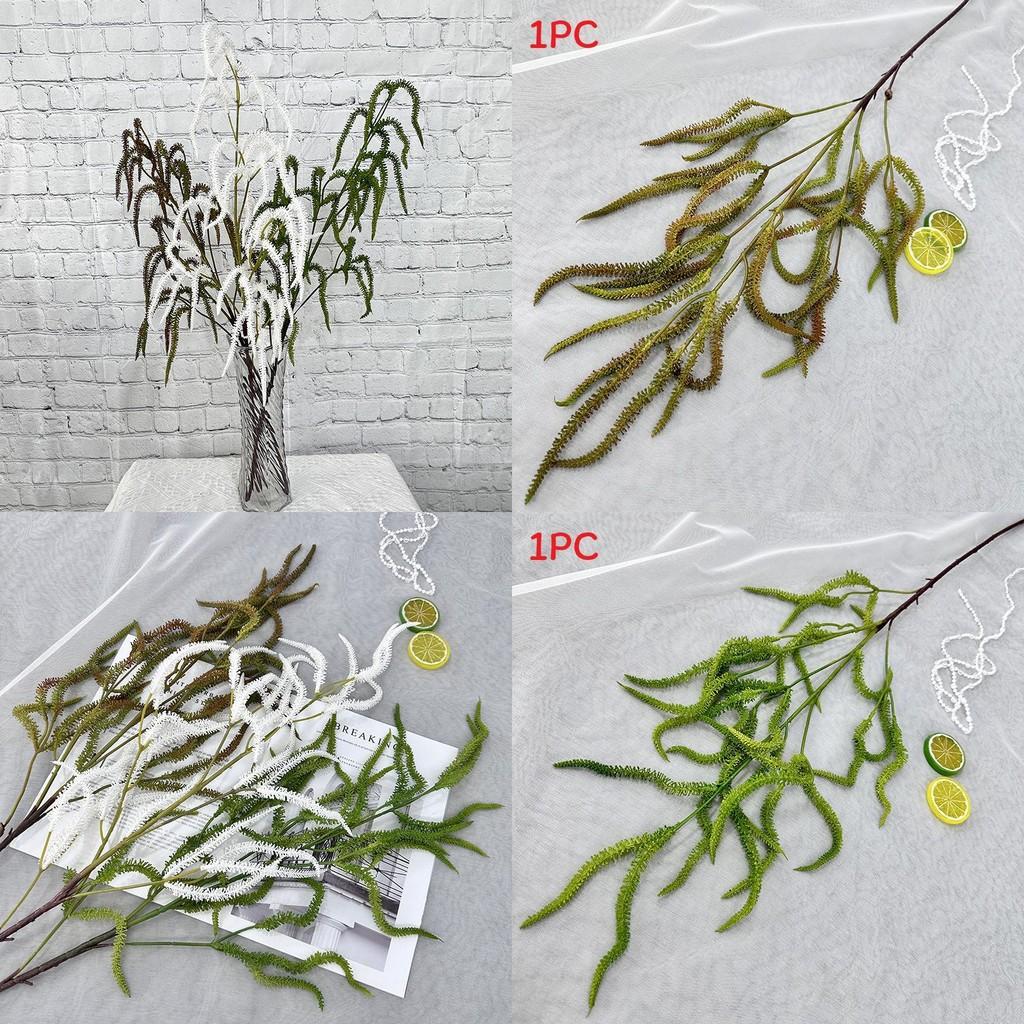 Faux Salicaceae With Soft Plastic Leaves For Indoor Decoration And Event Styling