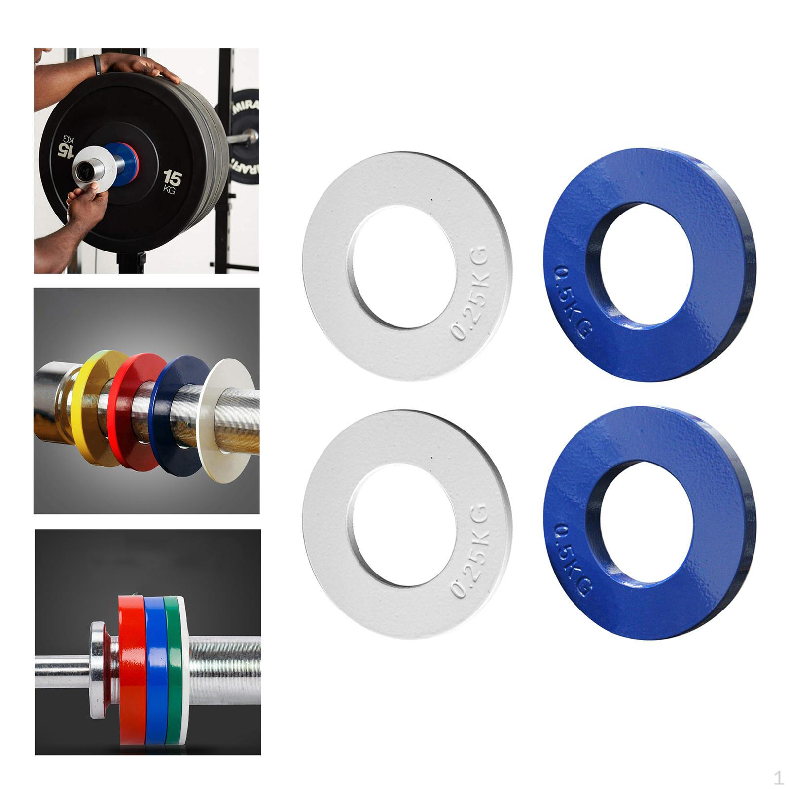 

4 шт. Стандартные диски с низким весом для дробного изменения, Дробная пластина, Инкрементные Микро для