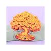 Custom God of Wealth Acrylic Refrigerator Magnet - Trendy Cartoon Design for Home Décor