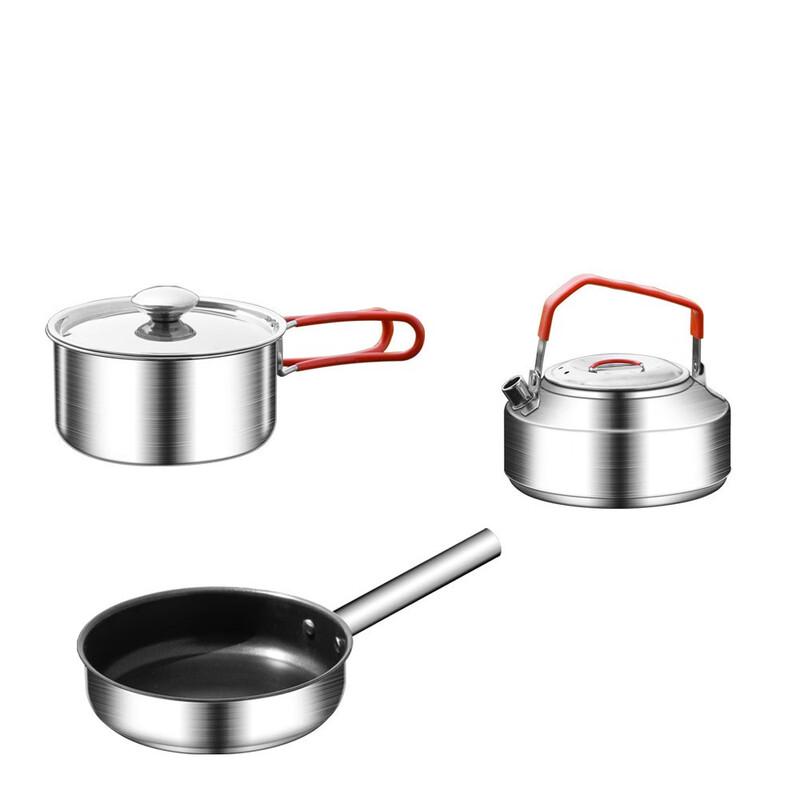 Mingjiang Chubang 304 Stainless Steel Outdoor Cookware Set MJ-118
