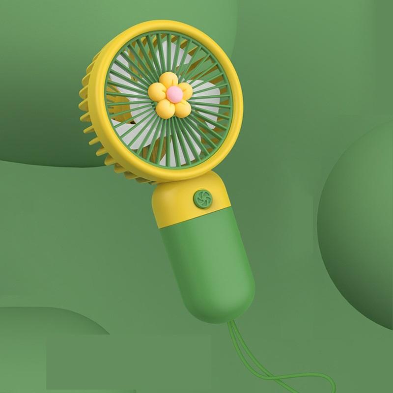 

Мини-USB портативный вентилятор, перезаряжаемый портативный вентилятор, электр, летний для дома, на открытом воздухе, мобильный, портативный, удобный, милый цветок