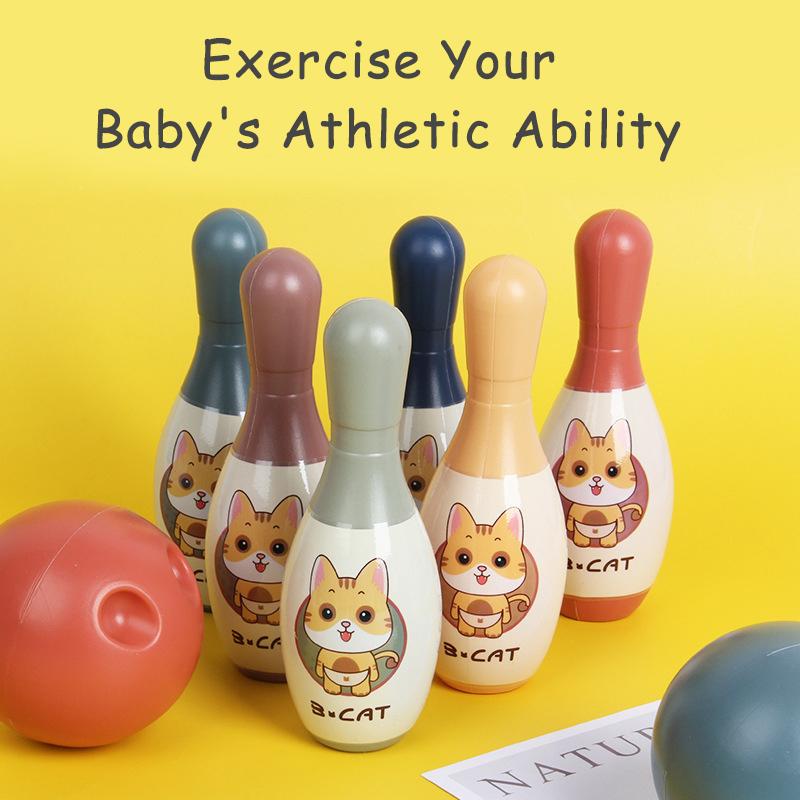 Indoor Kids Bowling Sports Toys Set Parent-Child Interactive Family Party Game Funny Outdoor Sports Game Gifts Toys For Children