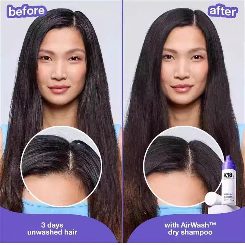K18 Dry Shampoo Spray Volumizing Hair 118ml 2-Pack Oil Control Fresh