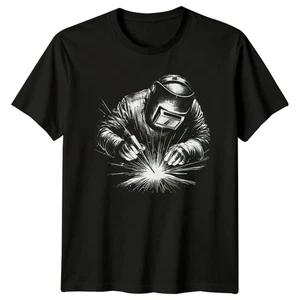Welding Is My Passion Mens T-Shirt Welding Industrial Gift For Him