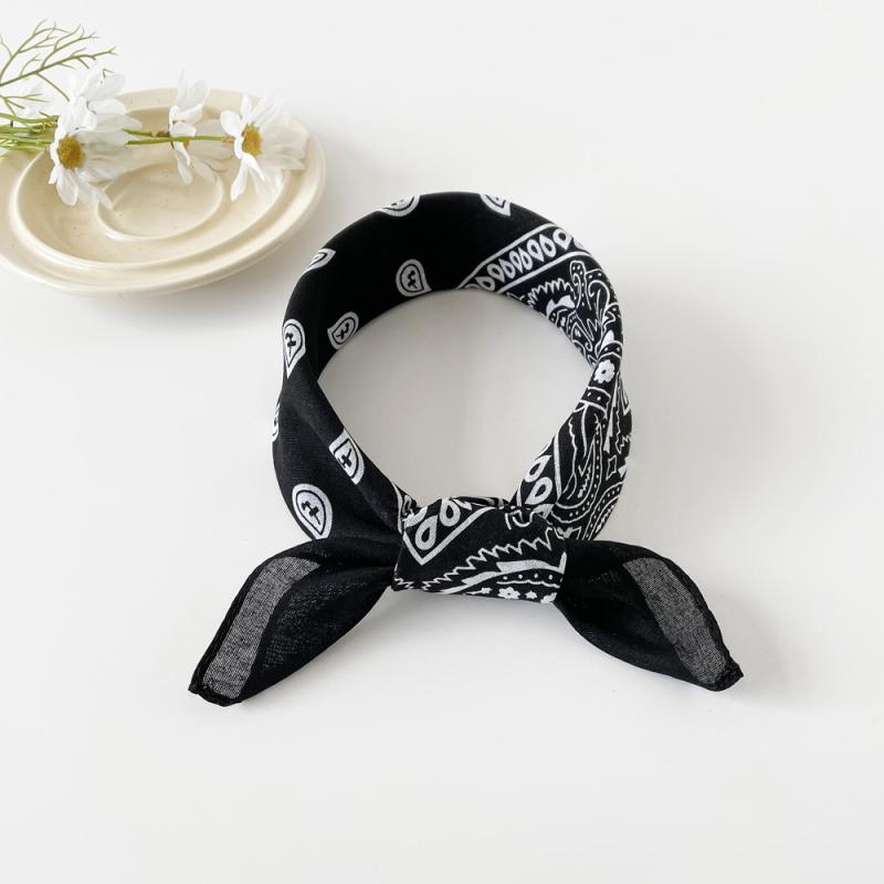

New 50Cm Boho Women Soft Solid Print Headbands Turban Bandanas Girls Hair Bands Hair Accessories Scarves Wraps Belts A2