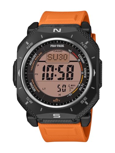 [Casio] Protrek Watch [Domestic Genuine Product] Climber Line Tough Solar Environmentally Friendly Materials PRG-69-4JF Men's Orange