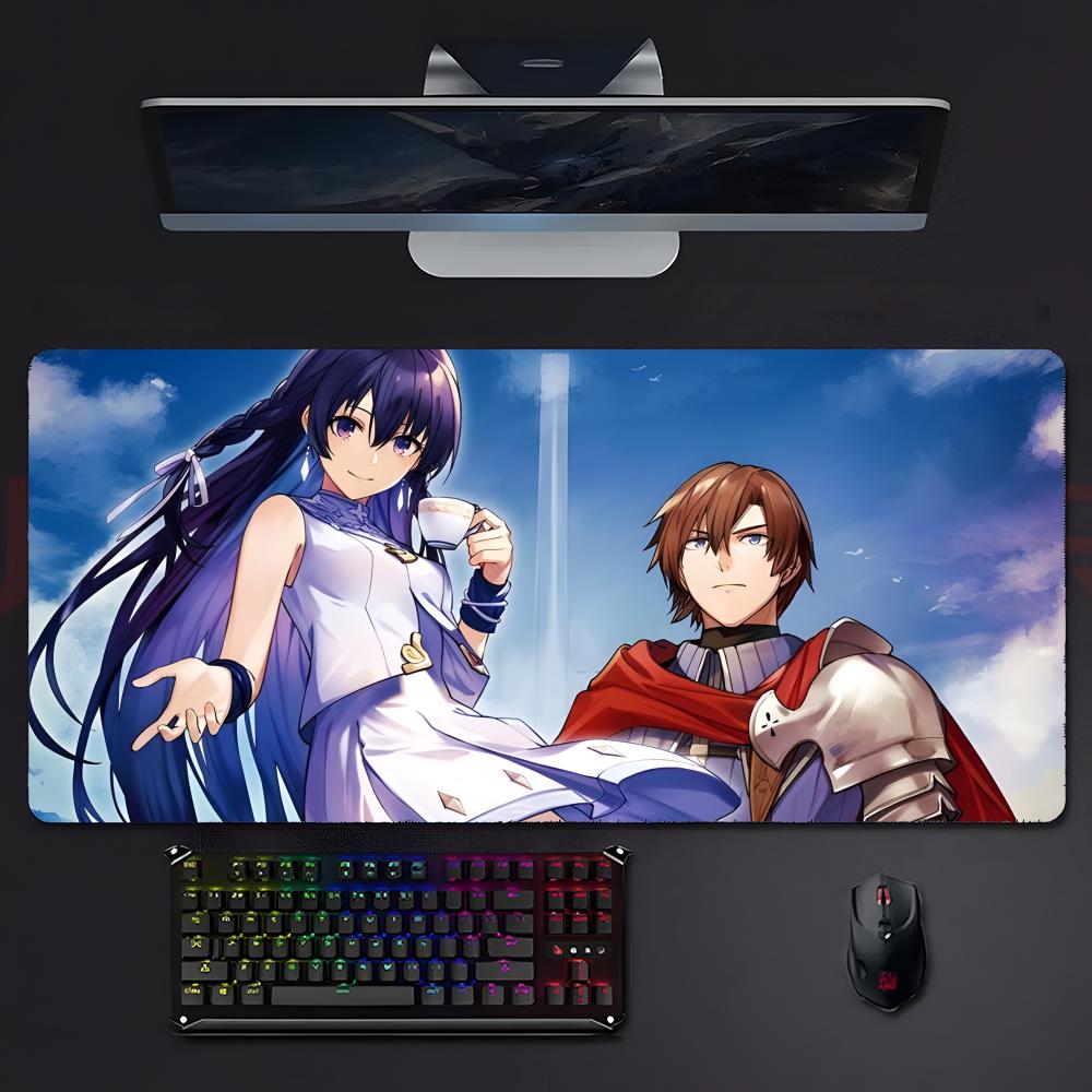 Anime Romantic UUnnamed Memory Mouse Pad Mousepad Large Gaming Lockedge Thickened Pc Table Desk Mat