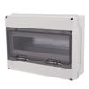 Waterproof Electrical Distribution Box for Outdoor Indoor Use 3-Circuit Breaker Enclosure Solar Photovoltaic Rv Temporary Power
