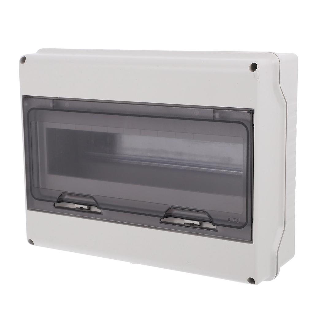 Waterproof Electrical Distribution Box for Outdoor Indoor Use 3-Circuit Breaker Enclosure Solar Photovoltaic Rv Temporary Power